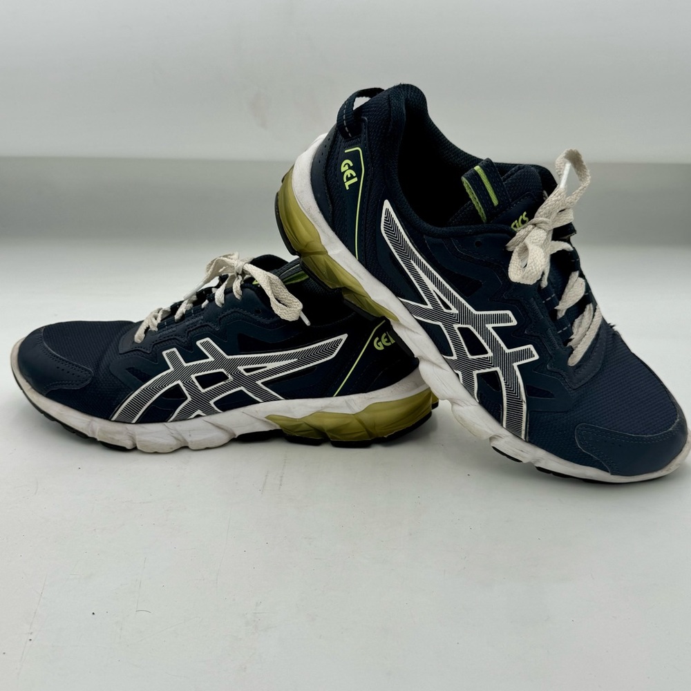 Asics Gel-Quantum 90 3 French Blue White Women’s Sz 8 Running Shoes 1202A040